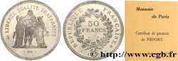 Piéfort argent de 50 francs Hercule  1974 Pessac GEM.223 P1