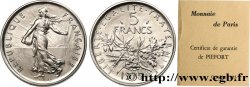 Piéfort Cu-Ni de 5 francs Semeuse 1975 Pessac GEM.154 P1