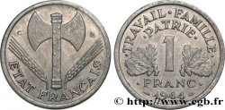 1 franc Francisque, légère 1944 Castelsarrasin F.223/7 AU53 