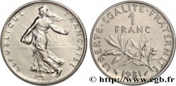 1 franc Semeuse, nickel 1981 Pessac F.226/26