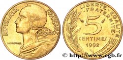 5 centimes Marianne, 3 plis 1992 Pessac F.125/29
