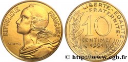 10 centimes Marianne, BU (Brillant Universel), frappe médaille 1991 Pessac F.144/32