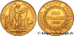 100 francs or Génie, tranche inscrite en relief Dieu protège la France 1886 Paris F.552/7