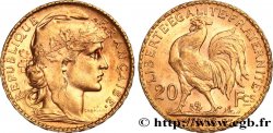 20 francs or Coq, Liberté Égalité Fraternité 1913 Paris F.535/7 EBC+ 