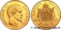 100 francs or Napoléon III, tête nue 1859 Paris F.550/7
