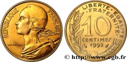 10 centimes Marianne, BU (Brillant Universel), frappe médaille 1992 Pessac F.144/34