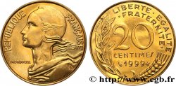 20 centimes Marianne, BU (Brillant Universel) 1999 Pessac F.156/43
