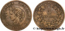 5 centimes Cérès 1877 Paris F.118/15