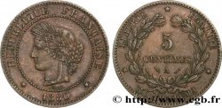 5 centimes Cérès 1880 Paris F.118/21