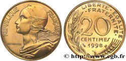 20 centimes Marianne, BU (Brillant Universel) 1998 Pessac F.156/42