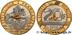 20 francs Mont Saint-Michel BU (Brillant Universel) 1998 Pessac F.403/14