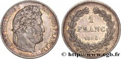 1 franc Louis-Philippe, couronne de chêne 1836 Strasbourg F.210/52