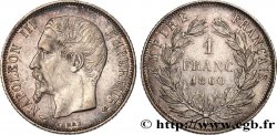 1 franc Napoléon III, tête nue 1860 Paris F.214/14