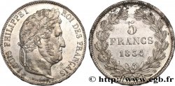 5 francs IIe type Domard 1834 Strasbourg F.324/31