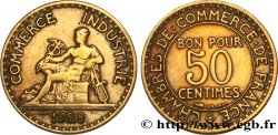 50 centimes Chambres de Commerce 1928 Paris F.191/10