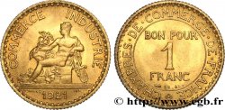 1 franc Chambres de Commerce 1921 Paris F.218/3