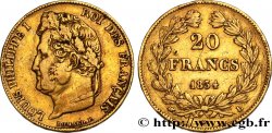 20 francs or Louis-Philippe, Domard 1834 Bayonne F.527/9
