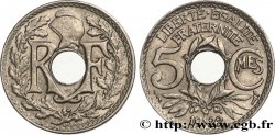 5 centimes Lindauer, petit module 1922 Poissy F.122/5