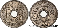 5 centimes Lindauer, petit module 1924  F.122/8 SUP60 