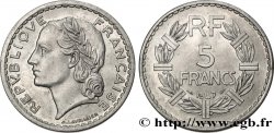 5 francs Lavrillier, aluminium 1947 Beaumont-Le-Roger F.339/12