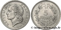 5 francs Lavrillier, aluminium, 9 ouvert 1948  F.339/13