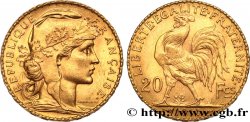 20 francs or Coq, Liberté Égalité Fraternité 1911  F.535/5 SUP+ 