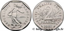 2 francs Semeuse, nickel 1981 Pessac F.272/5