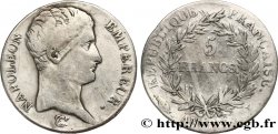 5 francs Napoléon Empereur, Calendrier révolutionnaire 1805 Limoges F.303/9
