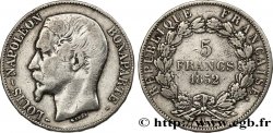 5 francs Louis-Napoléon, 1er type 1852 Paris F.329/1 VF 