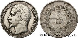 5 francs Louis-Napoléon, 2ème type 1852 Paris F.329/2