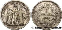 5 francs Hercule, IIe République 1849 Paris F.326/5 VF25 