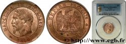 Deux centimes Napoléon III, tête nue 1856 Bordeaux F.107/41