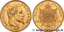 100 francs or Napoléon III, tête laurée 1867 Paris F.551/8