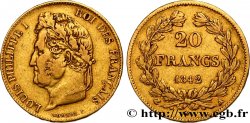 20 francs or Louis-Philippe, Domard 1842 Paris F.527/27