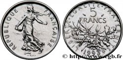 5 francs Semeuse, nickel, BU (Brillant Universel), frappe médaille 1993 Pessac F.341/28