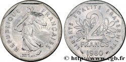 2 francs Semeuse, nickel 1980  F.272/4