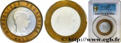 Essai uniface d’avers de 25 francs bimétallique, Bronze/Aluminium 1935  GEM.219 21