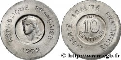 Essai de 10 centimes Rude en aluminium 1909 Paris GEM.35 5