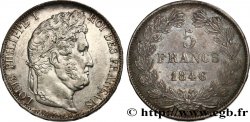 5 francs IIIe type Domard 1846 Strasbourg F.325/11