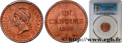 Un centime Dupré, IIe République 1848 Paris F.101/1