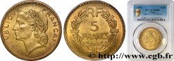 5 francs Lavrillier, bronze-aluminium 1940  F.337/4 FDC65 PCGS
