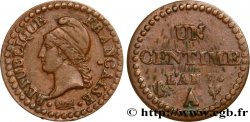 Un centime Dupré, 7 normal 1799 Paris F.100/15