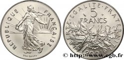 5 francs Semeuse, nickel, BE (Belle Épreuve) 2001 Pessac F.341/37 var.