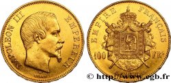 100 francs or Napoléon III tête nue 1856 Paris F.550/3