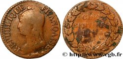 Cinq centimes Dupré, grand module 1800 Genève F.115/126