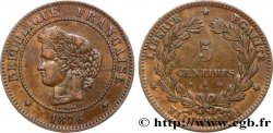 5 centimes Cérès 1876 Bordeaux F.118/14