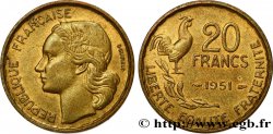 20 francs G. Guiraud 1951  F.402/7