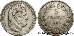 5 francs IIIe type Domard 1846 Paris F.325/10