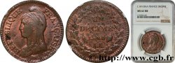 Un décime Dupré, grand module 1800 Metz/Paris F.129/59 SUP62 NGC