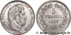 5 francs IIe type Domard 1833 Nantes F.324/26